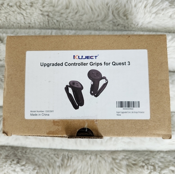 VR Controller Grips Upgraded Controller Grips For Oculus Quest 3 - Black - Picture 5 of 5